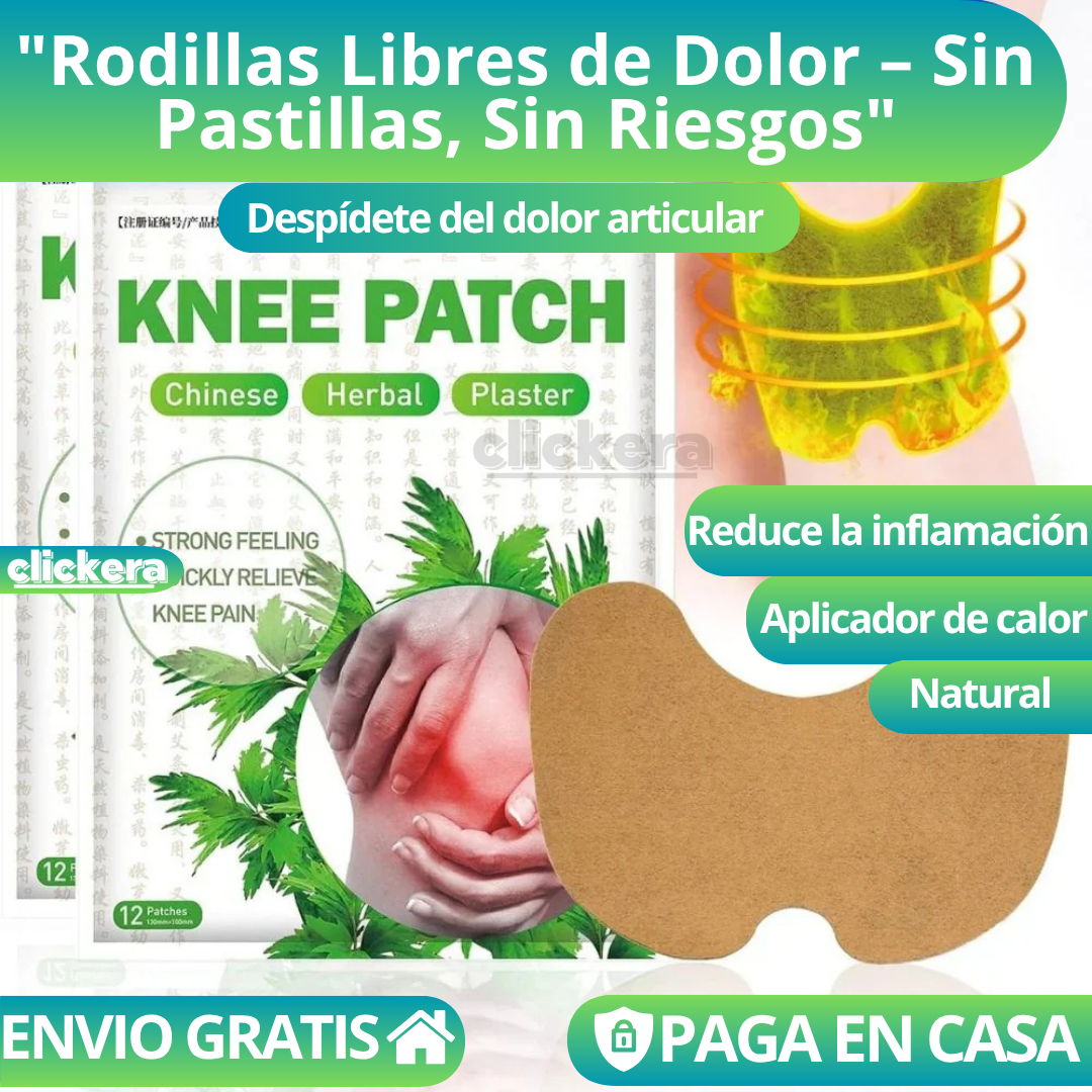 🦵 KNEE PATCH™ – El parche #1 contra el dolor