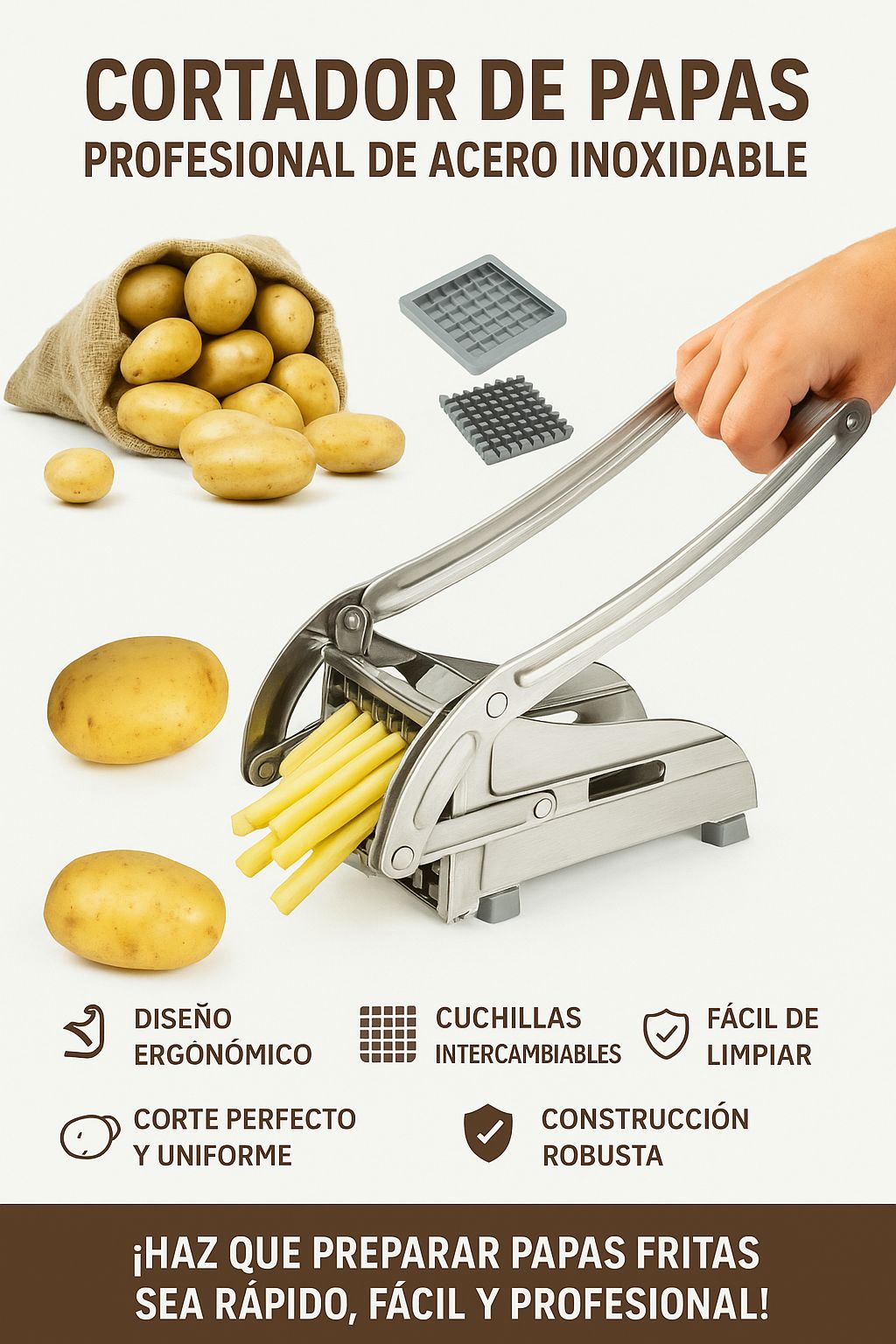 Picador de papas