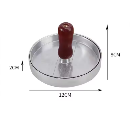 2 MOLDES PARA HAMBURGUESAS - ANTIADHERENTE