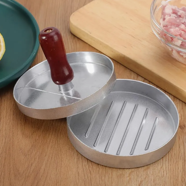 2 MOLDES PARA HAMBURGUESAS - ANTIADHERENTE