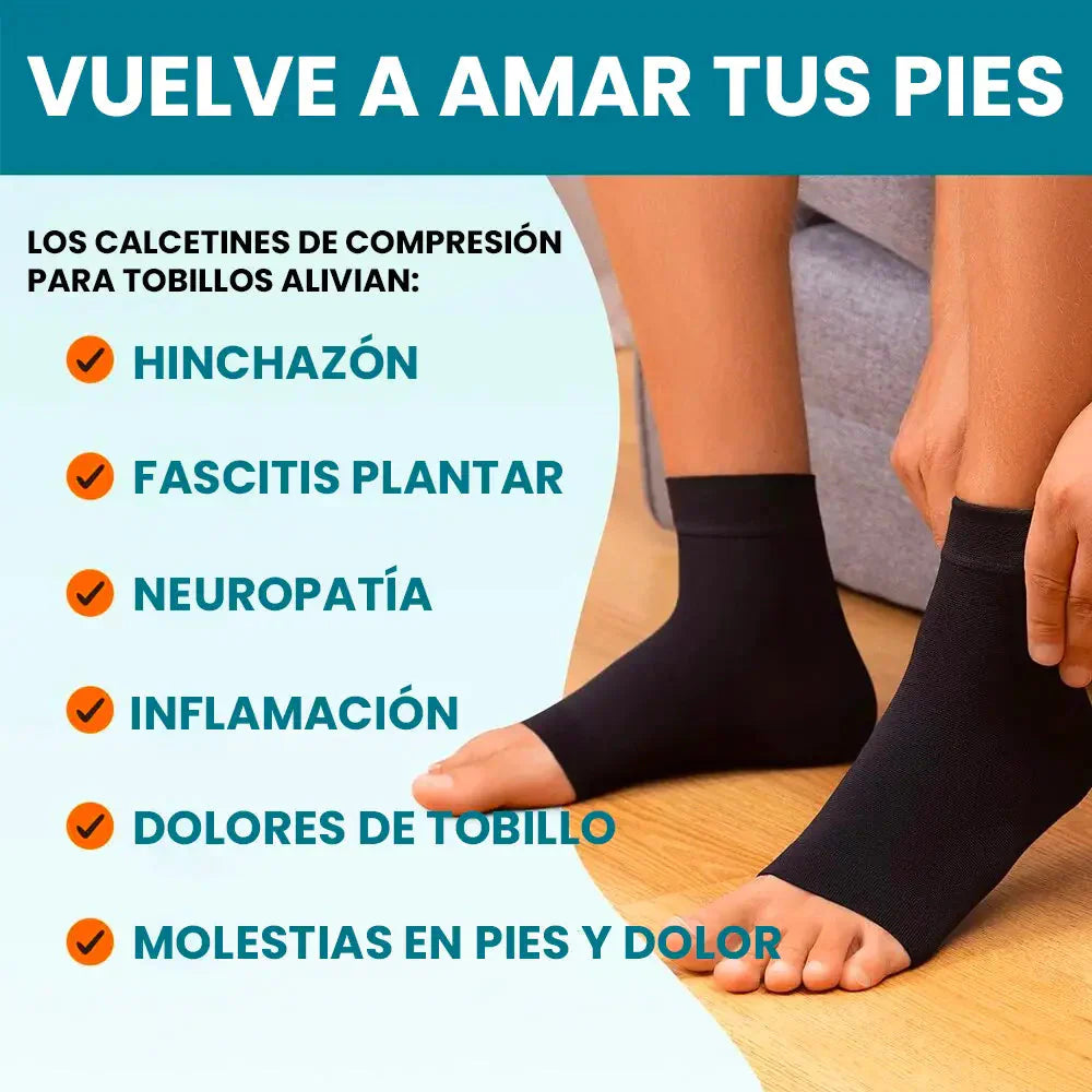 2 CALCETINES DE COMPRESIÓN