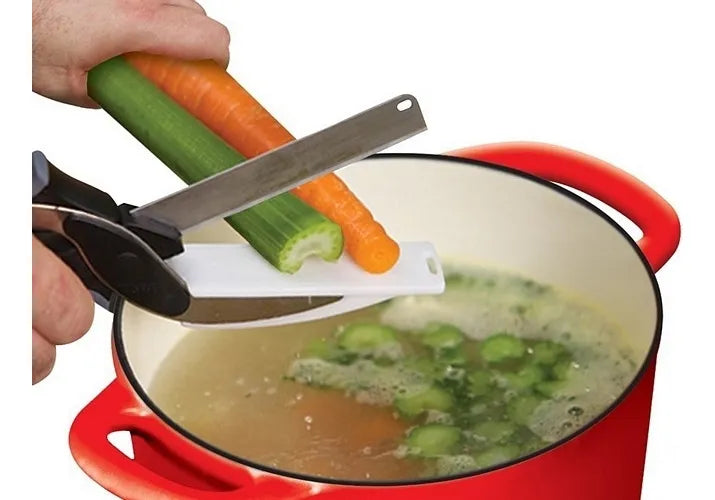 CORTADOR MULTIFUNCIÓN PARA ALIMENTOS 2 EN 1 - CLEVER CUTTER