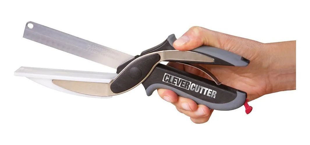 CORTADOR MULTIFUNCIÓN PARA ALIMENTOS 2 EN 1 - CLEVER CUTTER