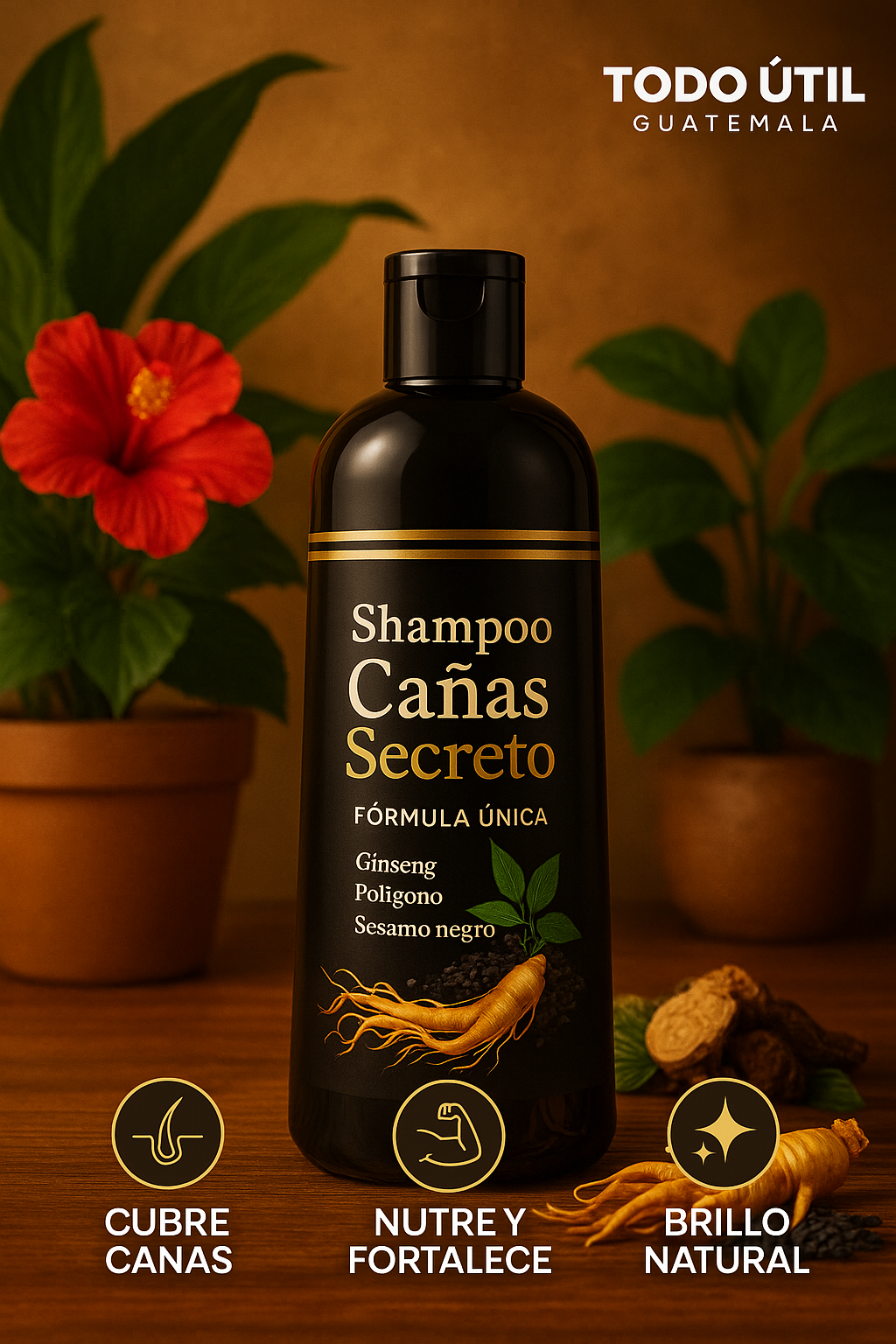 Shampoo Cubre Canas Natural