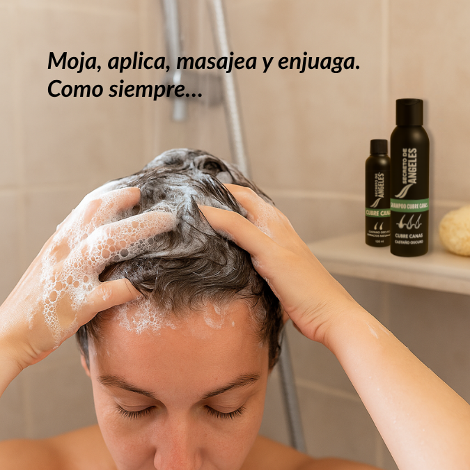 Shampoo Cubre Canas Natural