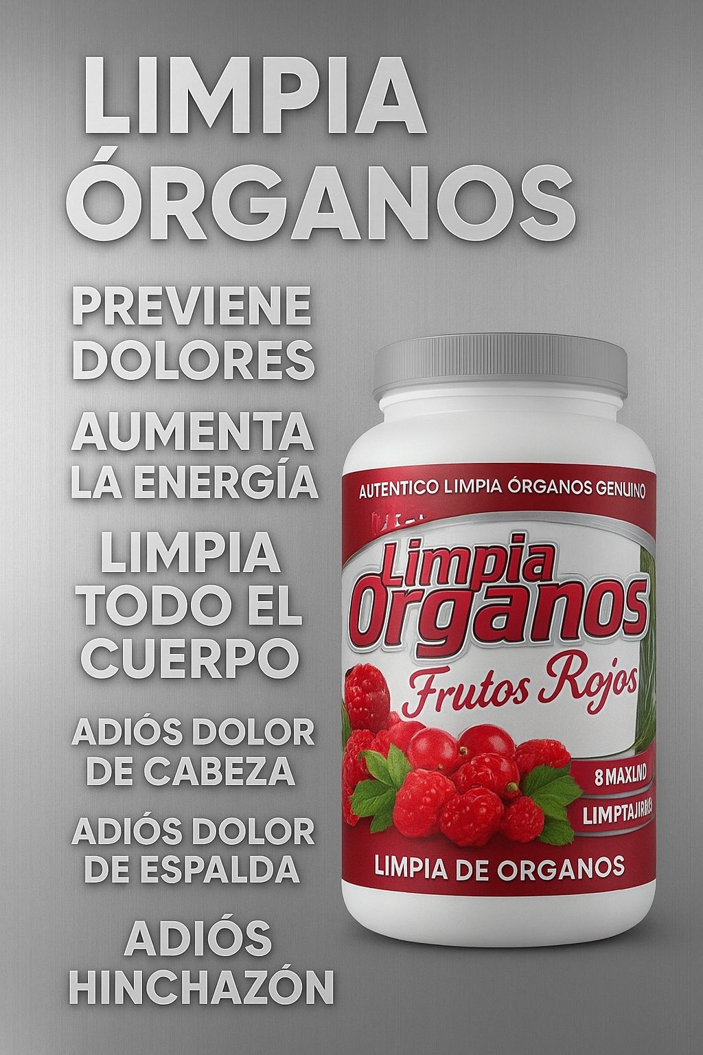 Limpia Órganos / Ingredientes Naturales