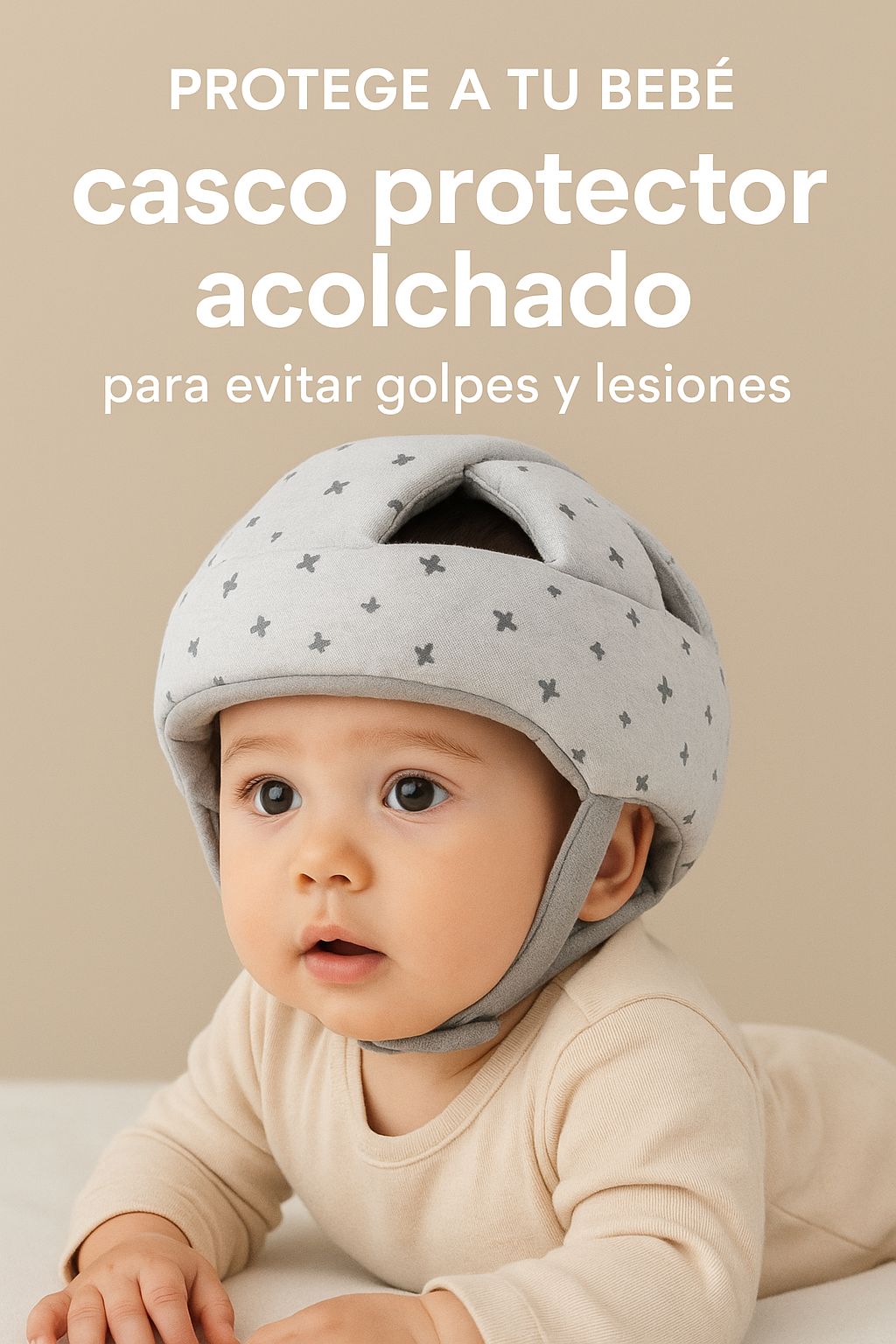 Casco Protector Anti golpes para bebes