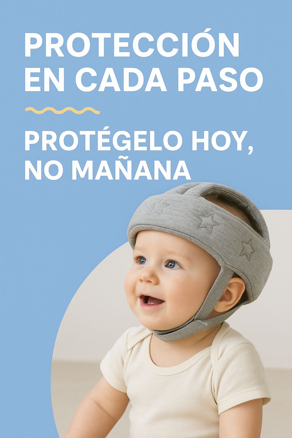 Casco Protector Anti golpes para bebes