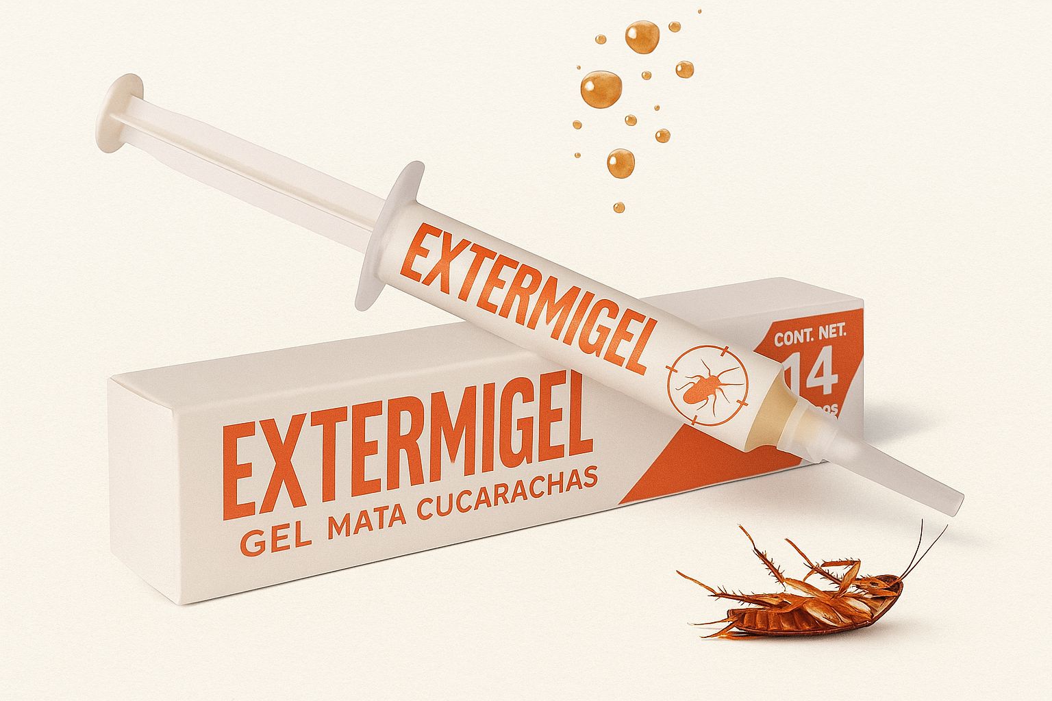 EXTERMIGEL ~ Adiós a las Cucarachas, Producto Original