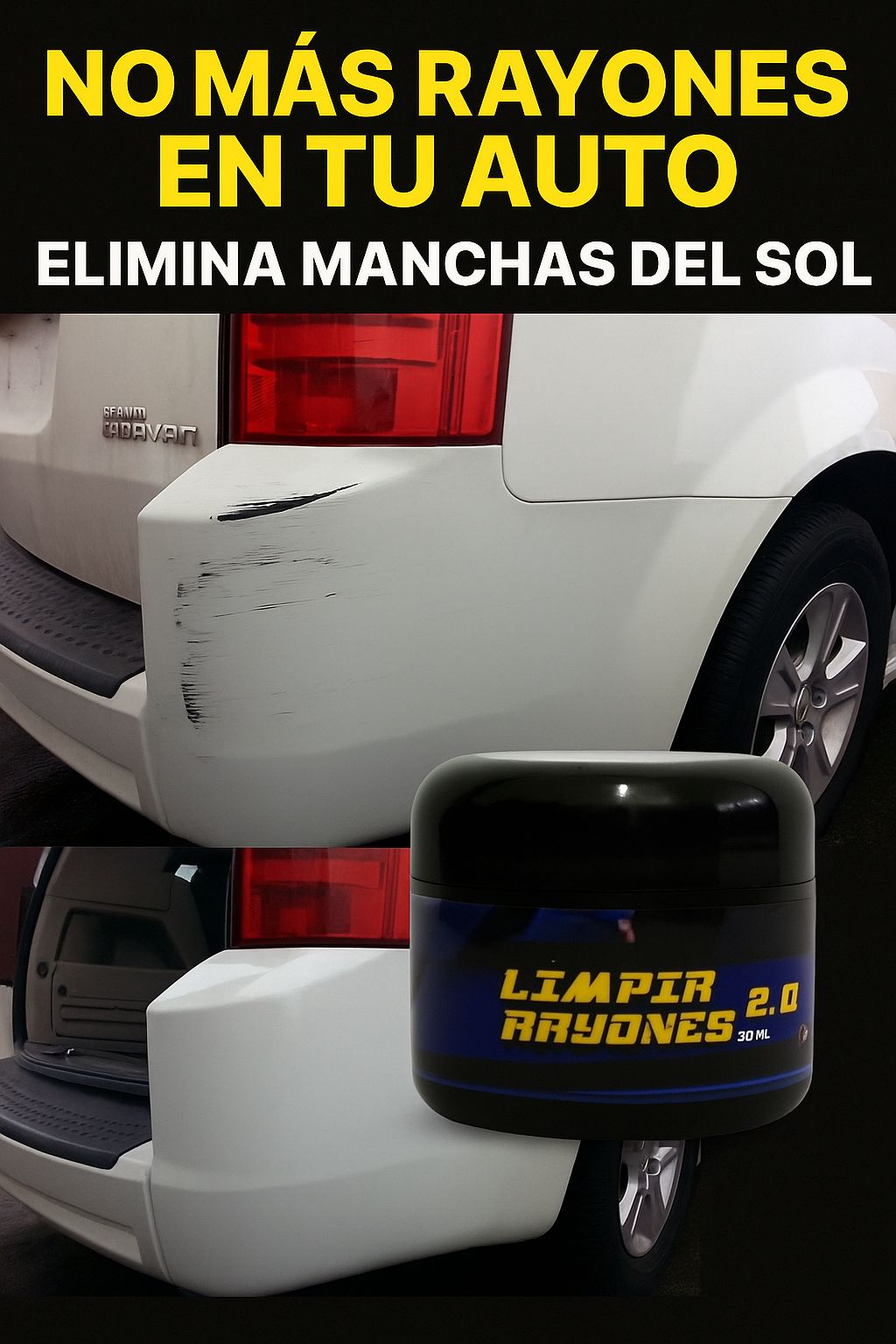 Quitarayones™ "Dale un nuevo brillo a tu auto ✨+ ENVÍO GRATIS