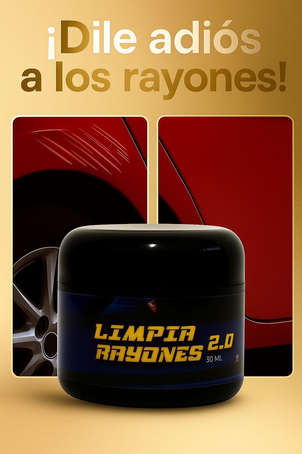 Quitarayones™ "Dale un nuevo brillo a tu auto ✨+ ENVÍO GRATIS