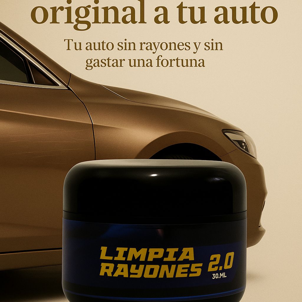 Quitarayones™ "Dale un nuevo brillo a tu auto ✨+ ENVÍO GRATIS