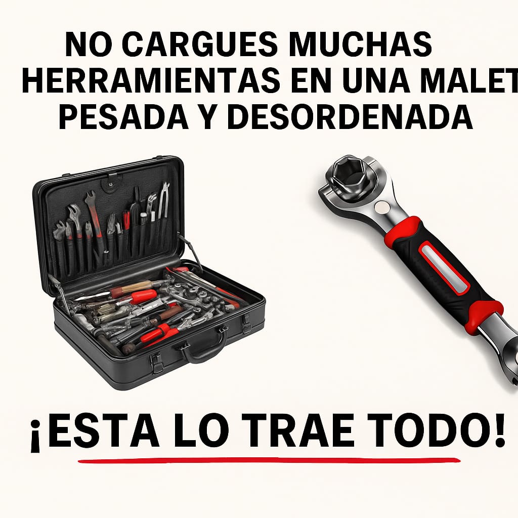 Power-Max™️ORIGINAL LLAVE INGLESA MULTIUSOS 48 EN 1