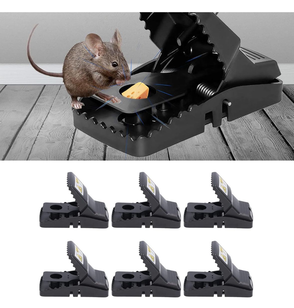 TRAMPA PARA RATAS Y RATONES (PACK 4 UNIDADES)