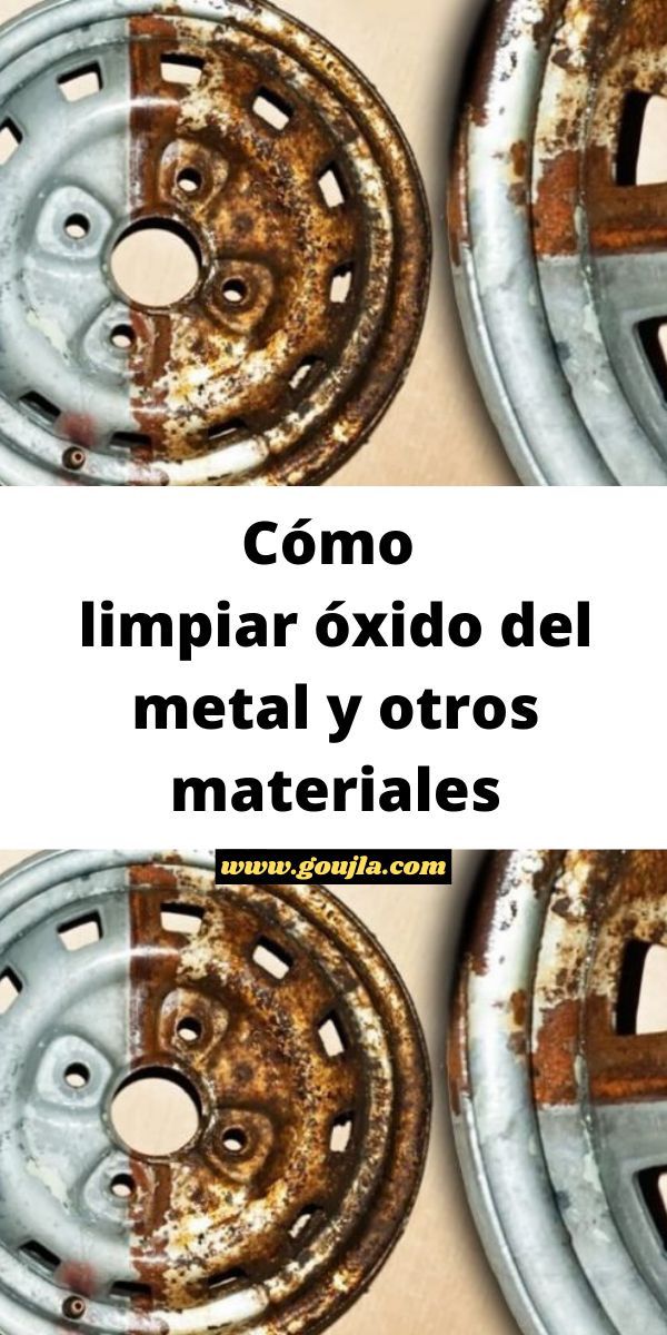 Elimina el óxido al instante - Olvídate del óxido para siempre