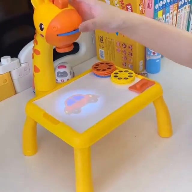 Mesa de proyector de dibujo para niños