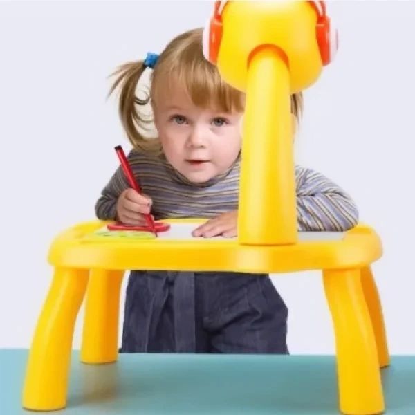 Mesa de proyector de dibujo para niños