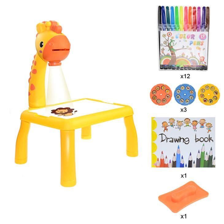 Mesa de proyector de dibujo para niños